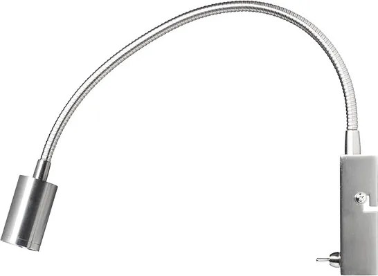 RENDL VERSA nástěnná matný nikl 230V LED 3W 40° 3000K