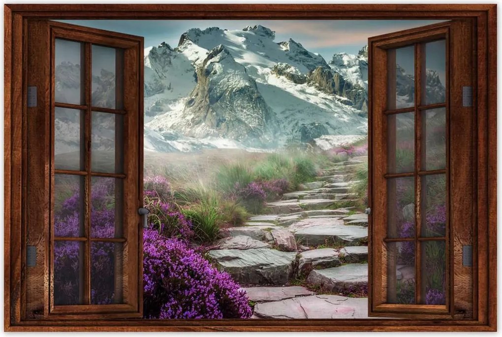 Poszterek 120x80 Hegyi táj Tájkép