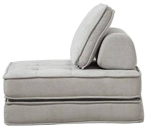 CALMERO kinyitható, multifunkciós kanapé – világosszürke