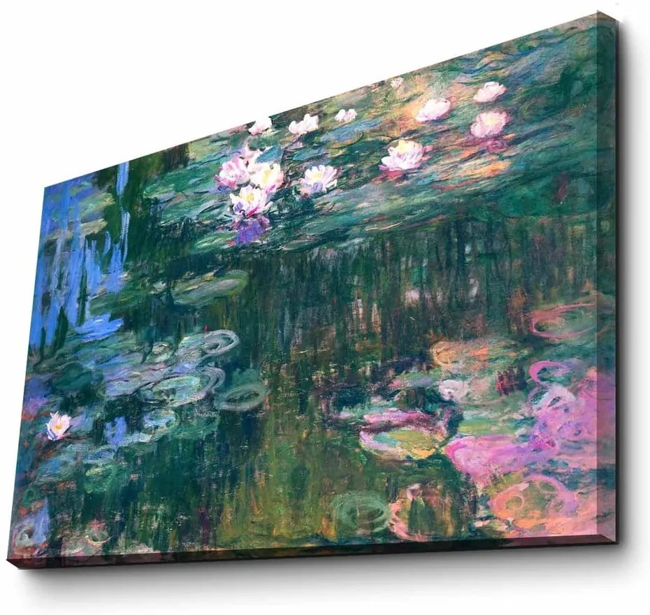 Fali vászon kép Claude Monet másolat, 45 x 70 cm