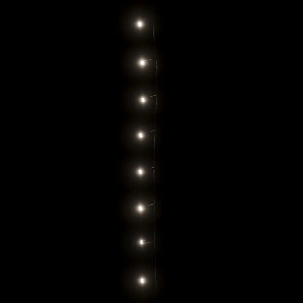 1000 LED-es kültéri/beltéri fényfüzér IP44 100 m hideg fehér