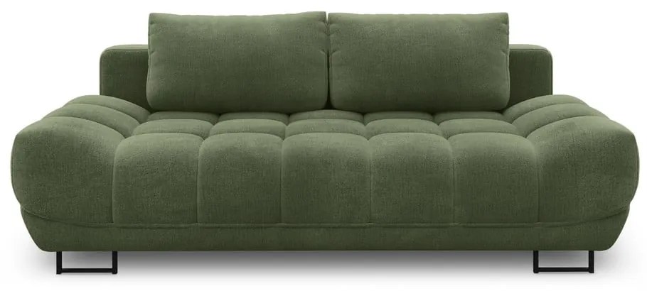 Cumulus zöld háromszemélyes kinyitható kanapé - Windsor &amp; Co Sofas