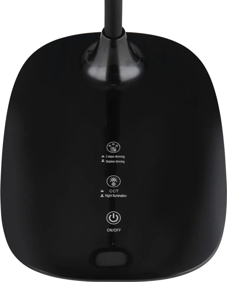Asztali Lámpa Fekete BOTAL GLOBO-58455B