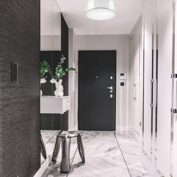 Mennyezeti lámpa DANTE 1xE27/60W/230V á. 26 cm fényes króm