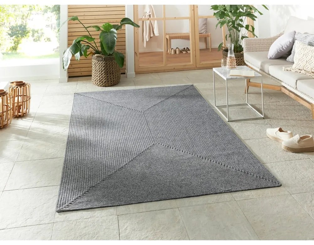 Szürke kültéri szőnyeg 170x120 cm - NORTHRUGS
