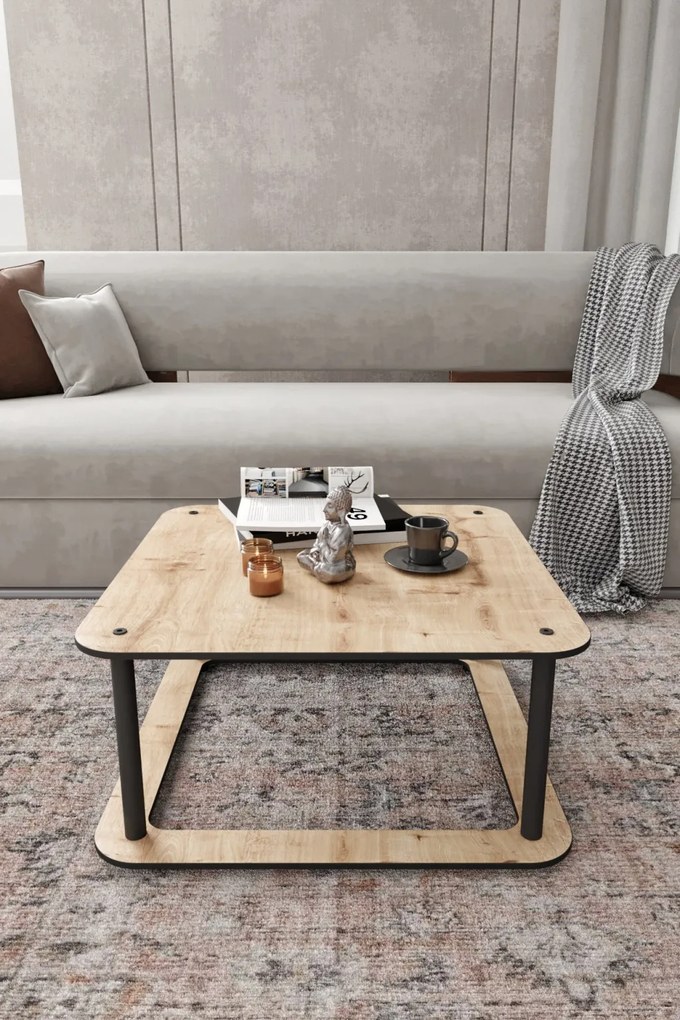 Hole Square - Oak