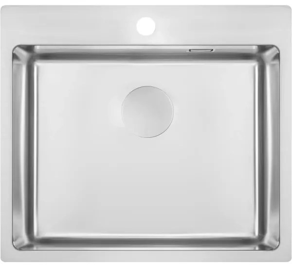 Deante ZPO_010B - Mosogató OLFATO 50,5x55 cm csiszolt acél