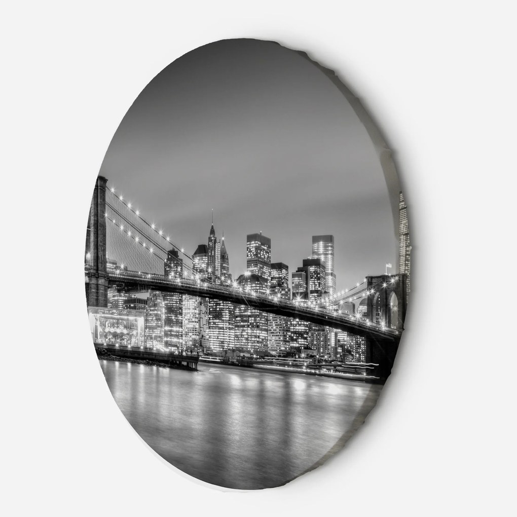 Gario Kerek vászonkép Majestic Brooklyn Bridge New Yorkban Méret: 40 x 40 cm