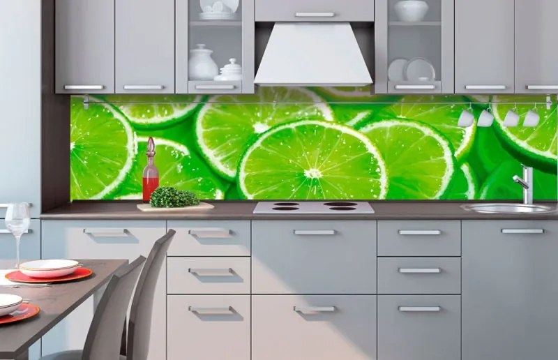 LIME öntapadós konyhai poszter, 260x60 cm