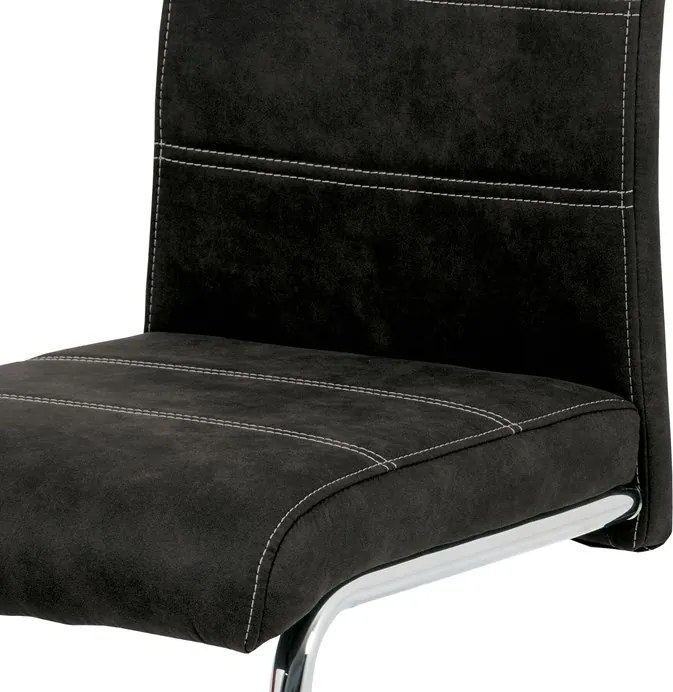 Fekete Szövet Étkezőszék. HC-483 BK3