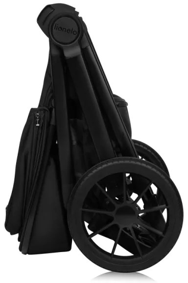 Lionelo - LAYLA 3 az 1-ben kombinált babakocsi Black Onyx