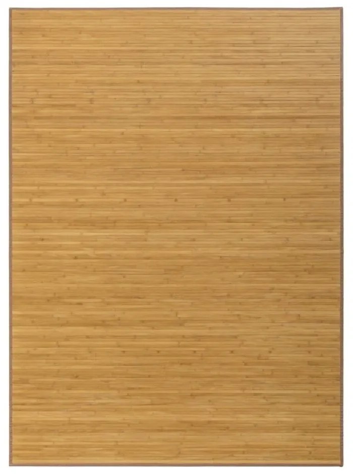 Natúr színű bambusz szőnyeg 180x250 cm – Casa Selección