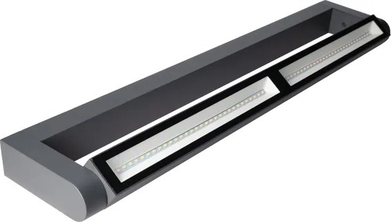 Brilagi - LED kültéri fali lámpatest SALERNO LED/24W/230V 66 cm antracit IP65