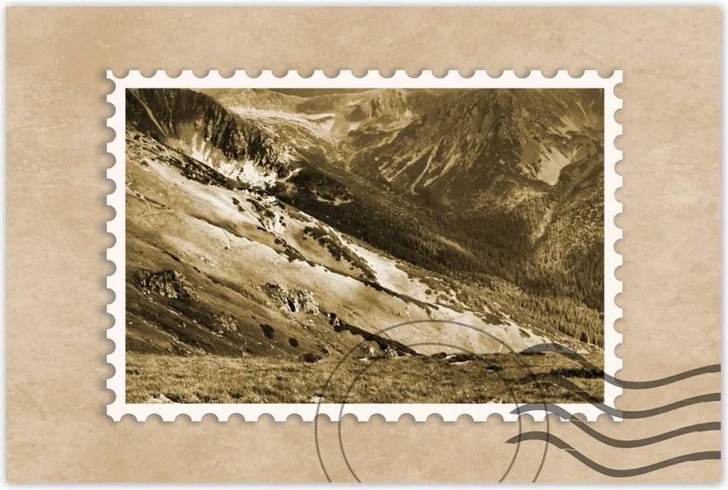 Poszterek 60x40 Tátra Lengyel hegyek Kilátás