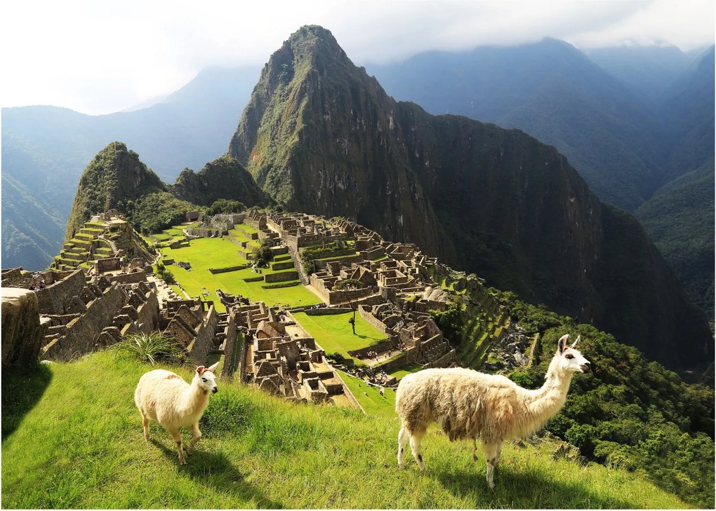 Üveg kép - Machu Picchu (70x50 cm)