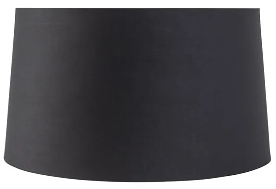 Pamut lámpabúra fekete 40/45/25 arany belsővel