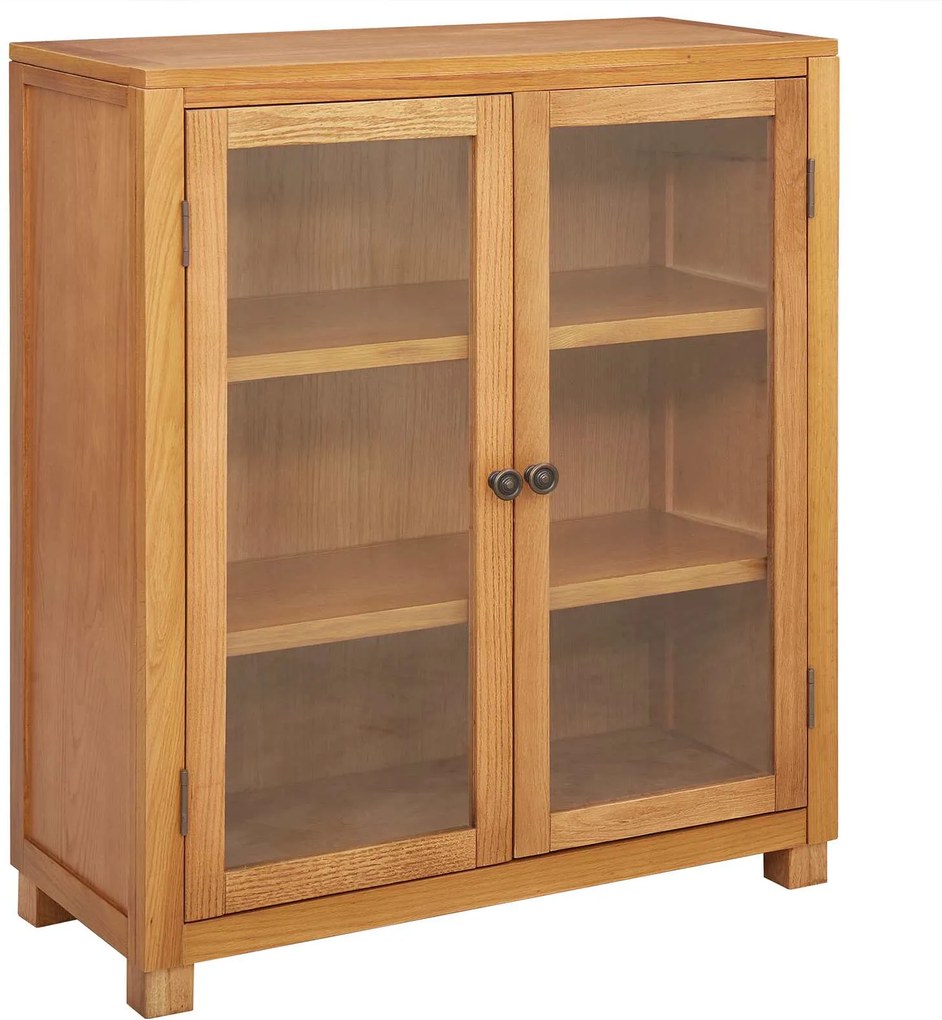 vidaXL Cabinet polcokkal tárolóval Barna 80 x 35 x 95 cm Faanyag