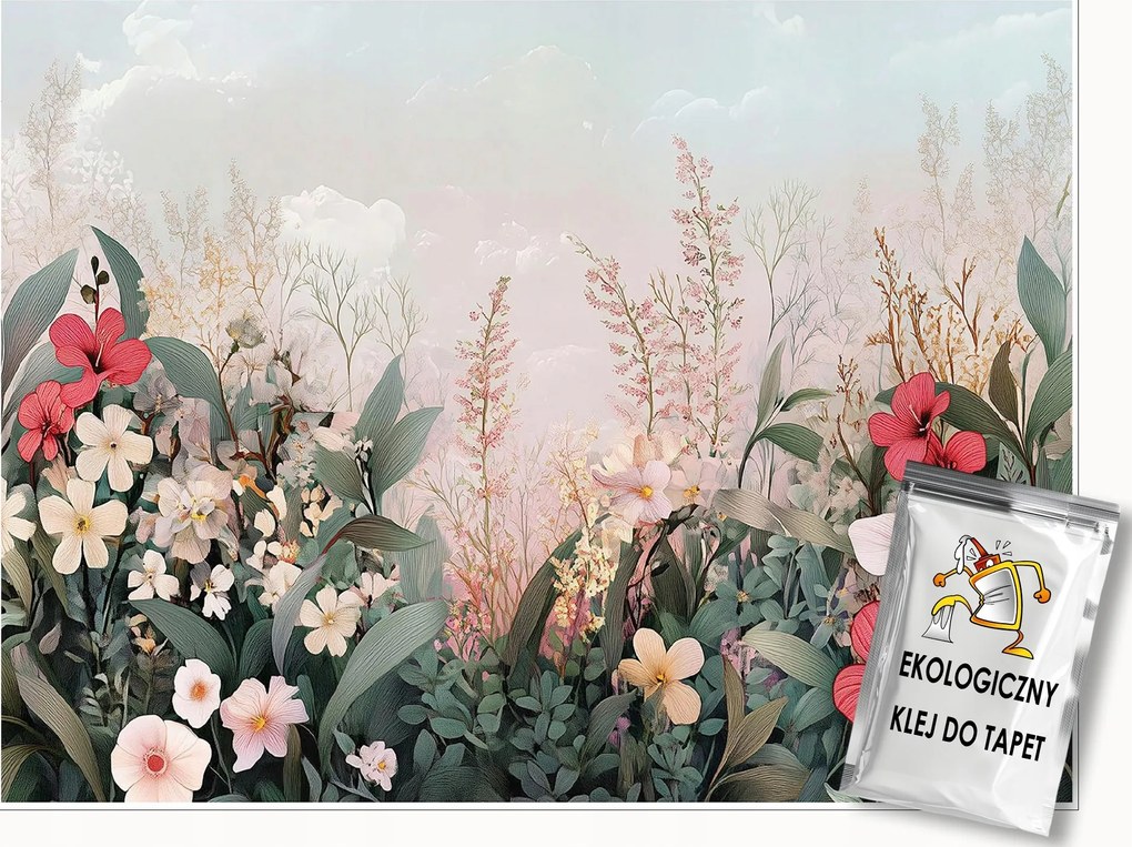 Fotótapéta Mezei Virágok Pipacsok Természet Falra Hálószoba Nappali 300x210