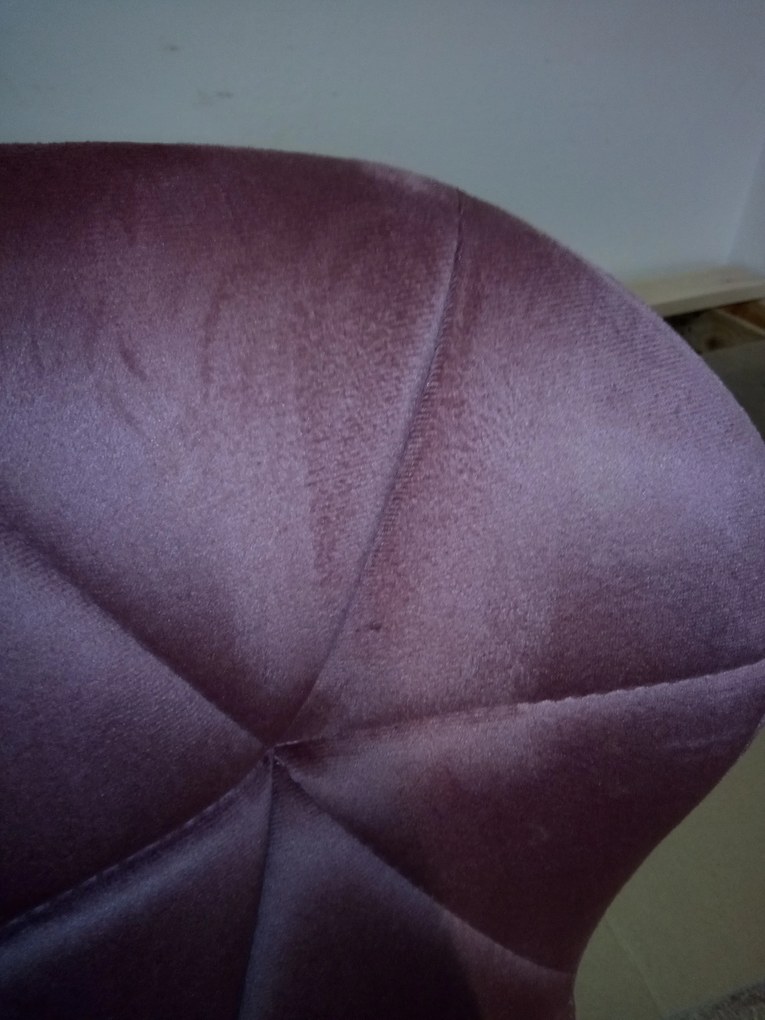 AKCIÓ Sötét rózsaszín irodai szék AVOLA VELVET II. osztály