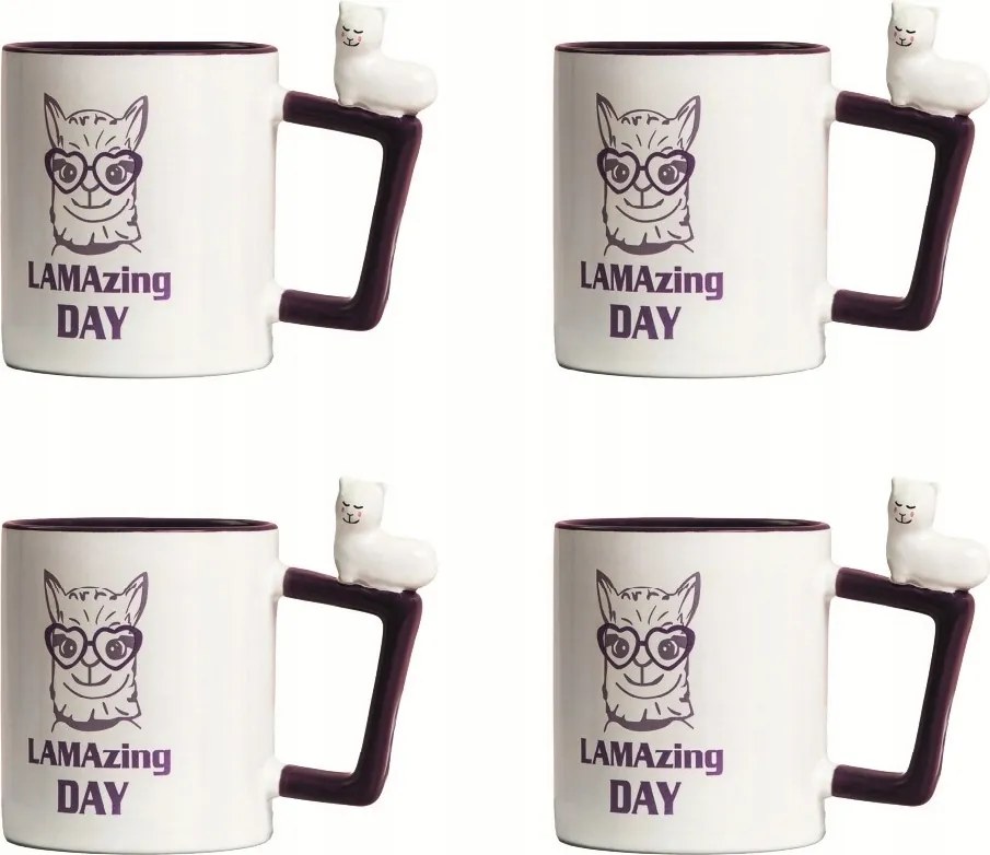 4 db-os Peru bögre szett 380ml Homla lámával