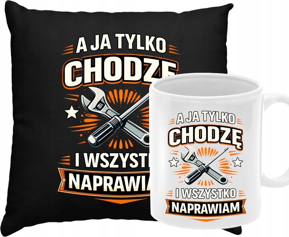 Párna Bögre Szett Férj Nagypapa Kolléga Apa Barkács