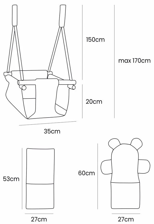 Gyerek hinta – Meowbaby