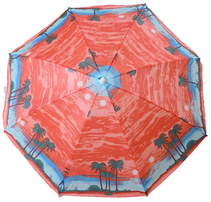 Napernyő PALM BEACH 180 cm, piros
