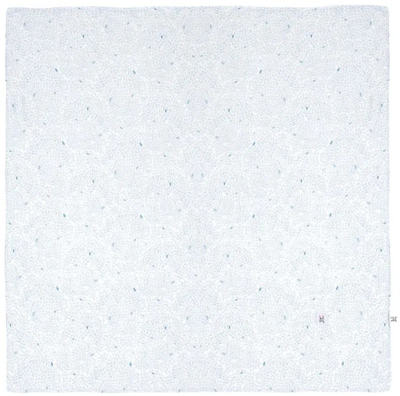 Gyermek muszlin pólya FLAKES 75 x 75 cm