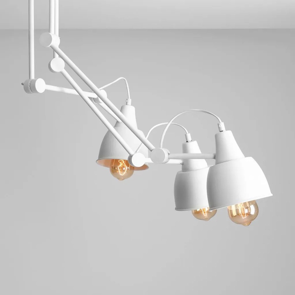 ALDEX 814PL_E AIDA Loft Mennyezeti Lámpa Fehér E27 IP20