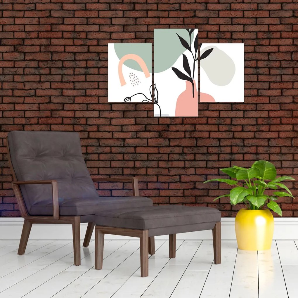 Kép - Virágok vázában N⁰3 (90x60 cm)