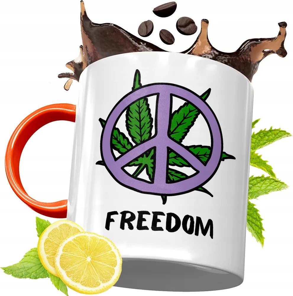 Narancssárga Bögre Dohányosoknak Ajándék fényképes nyomattal