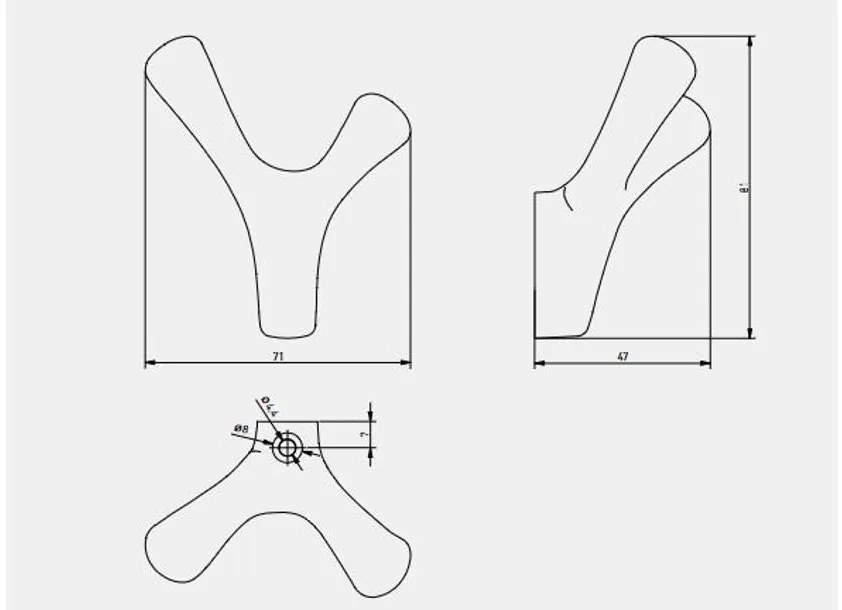 Fogas fém, Torna, fényes króm