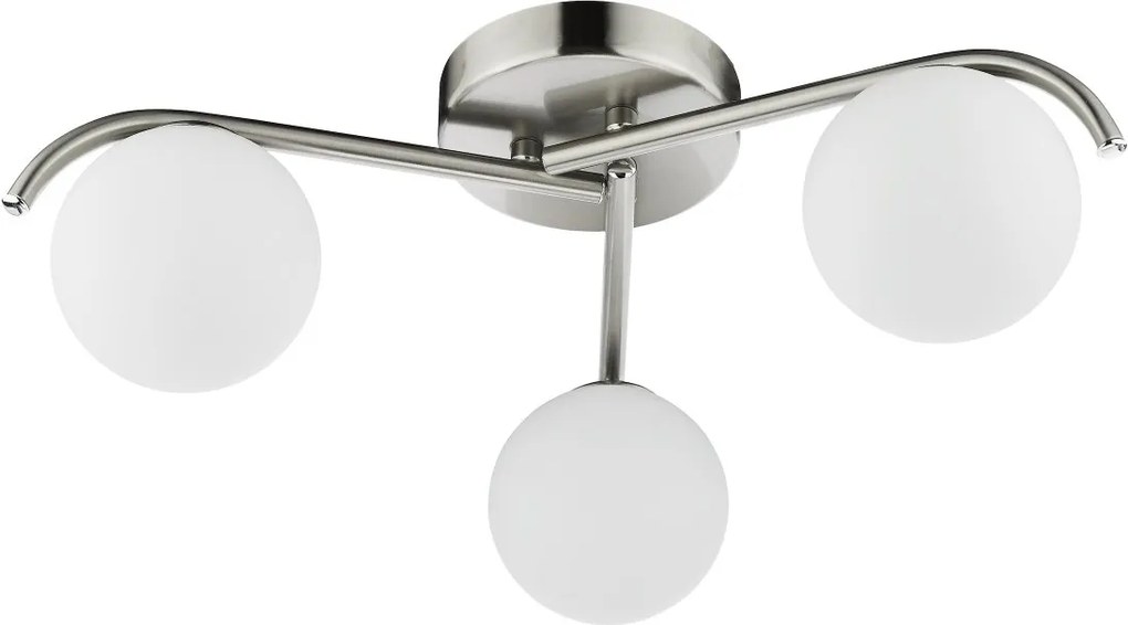 Dar Lighting modern mennyezeti lámpa orlena szatén króm darorl5346