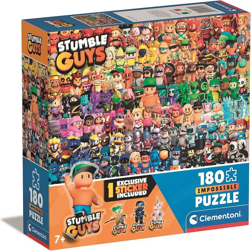 Stumble Guys Every Character 180 db-os Impossible puzzle Clementoni