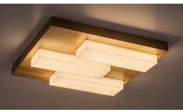 Rabalux 71142 - LED Mennyezeti lámpa KONTE LED/30W/230V tölgy