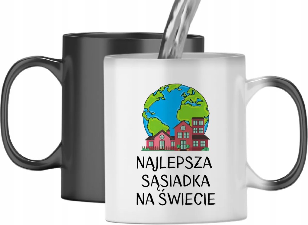 Mágikus Bögre Szomszédoknak Színváltós, fényképes nyomattal