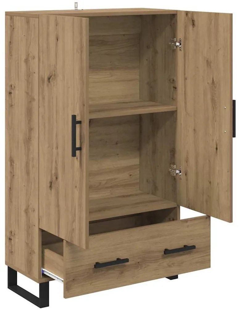 Magasfiú fiókkal Artisan tölgy 69,5 x 30 x 115 cm Faanyag