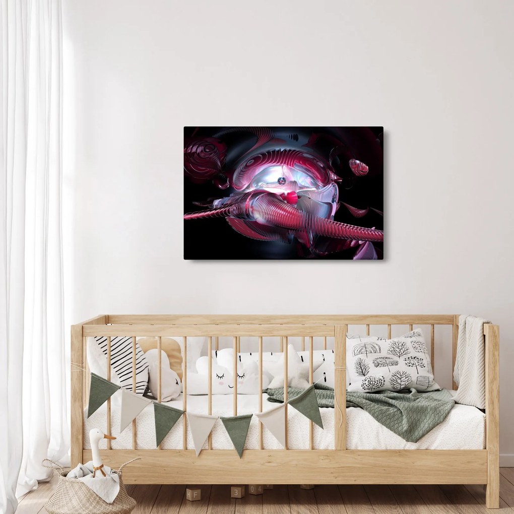 Kép - Absztrakciók, űrférgek (90x60 cm)
