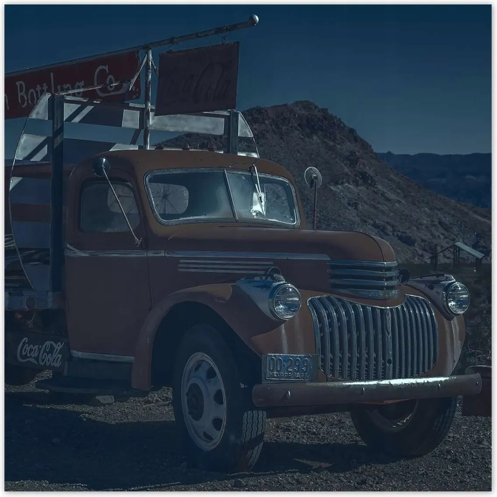 Poszterek 70x70 Amerikai teherautó