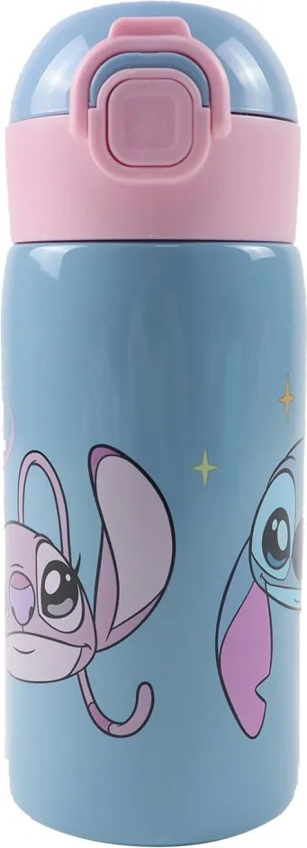 Disney Lilo és Stitch, a csillagkutya So Sweet alumínium szívószálas kulacs 500 ml