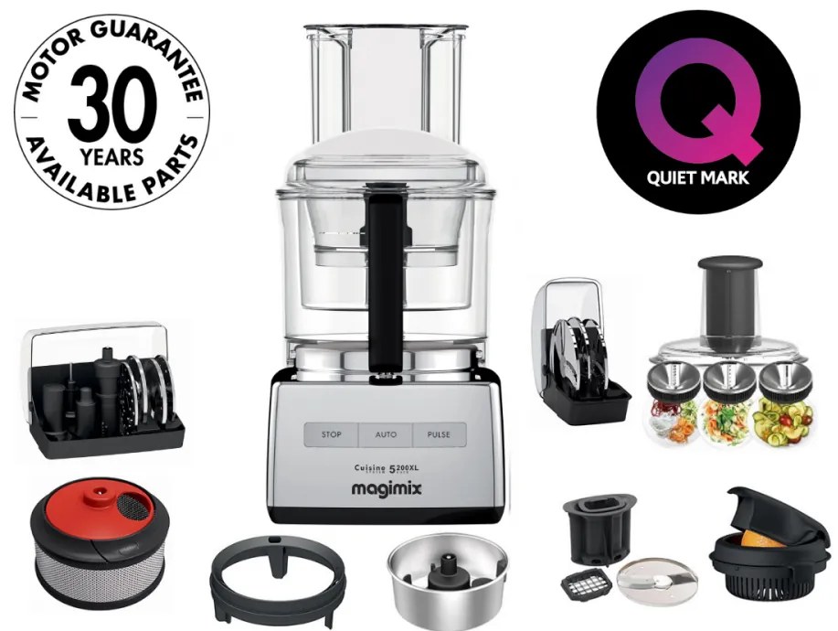 Magimix® 5200 XL konyhai robotgép Premium Plusz csomag