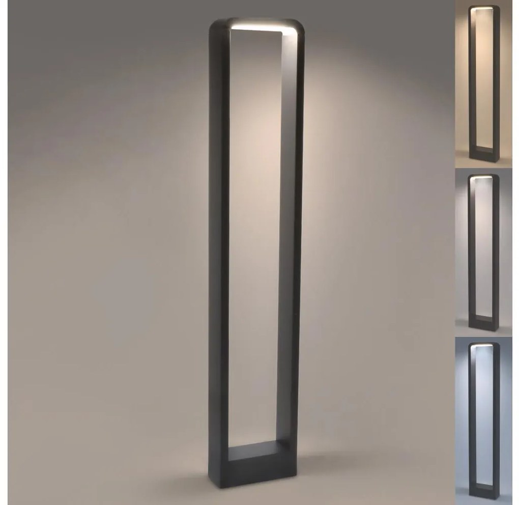 Brilagi-LED Kültéri lámpa BARI LED/7W/230V 3000/4000/6000K antracit IP54 80 cm