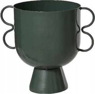 Fedő fém virágtartóhoz 19x13,5x17cm Dekoratív