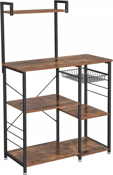 Ipari konyhai polc 40x90x132cm