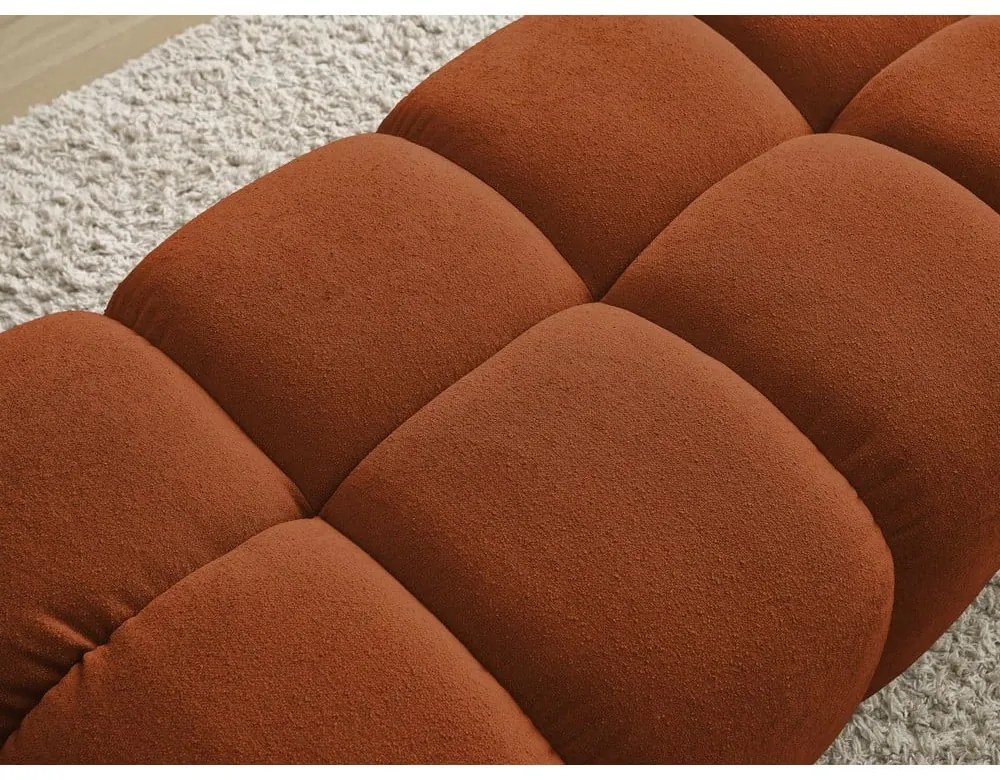 Téglavörös zsenília lábtartó Everest – Bobochic Paris