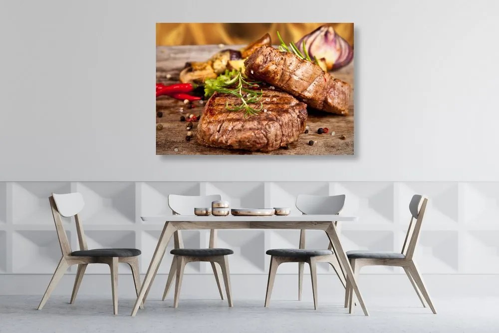Kép grillezett marhahús steak