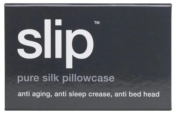 Selyem párnahuzat 51x76 cm Charcoal – slip