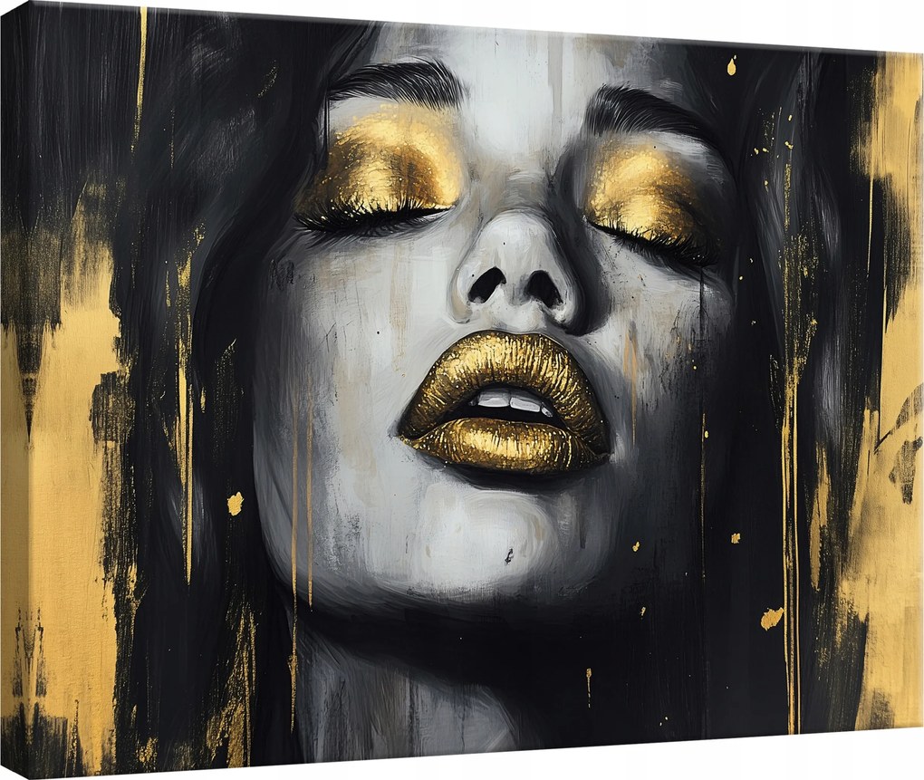 Vászonkép Falra Nő Glamour Hálószoba Nappali Konyha 40x30