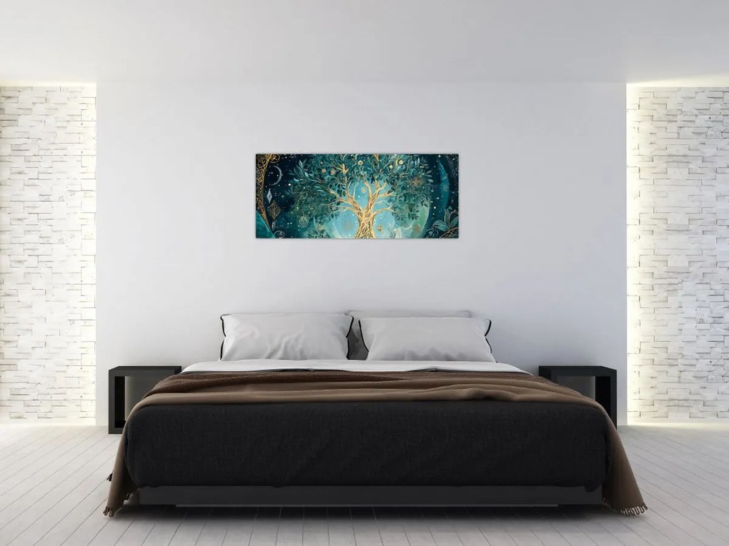 Kép – Életfa az univerzumban (120x50 cm)
