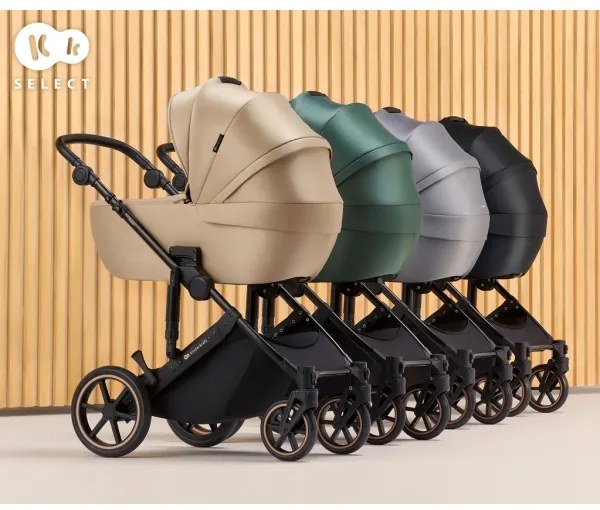 KINDERKRAFT - Kombinált babakocsi 2in1 PRIME 2 bézs